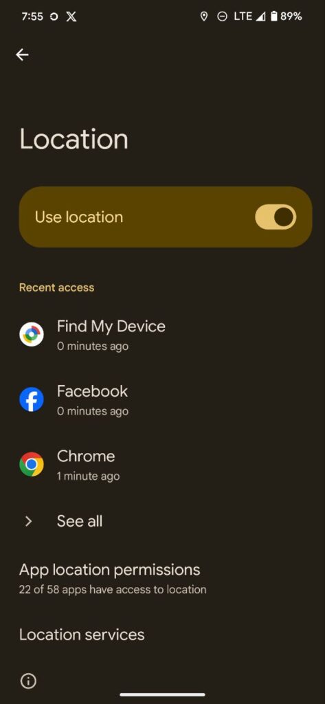 How to check who can see your location on an Android phone 3 How to disable location access for some apps that does not need it to function